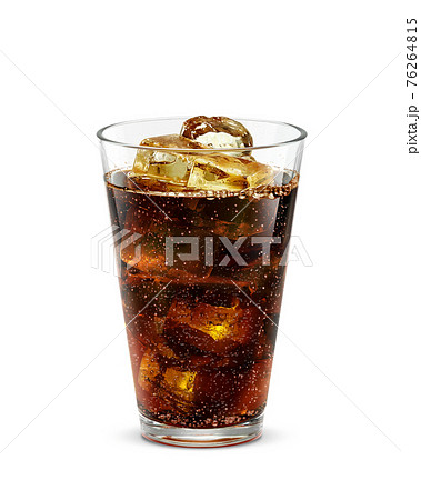 グラス コーラ 氷 飲み物 イラスト リアル グラス コーラ 氷 飲み物 イラスト リアル 76264815