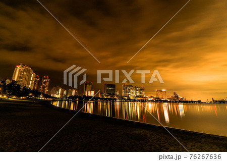 お台場海浜公園からの夜景 76267636