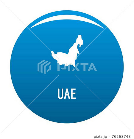 UAE map in black vector simple UAE map in black vector simple 76268748
