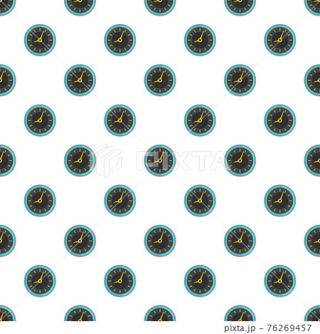 Clock pattern seamless 76269457