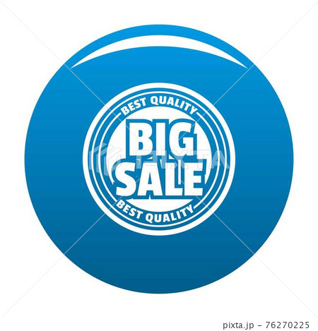 Big sale logo, simple style. 76270225