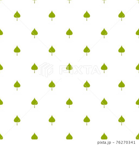 Poplar leaf pattern seamless 76270341