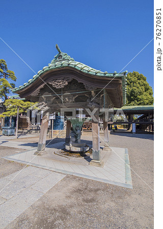 帝釈天　柴又　葛飾区柴又　葛飾柴又帝釈天　晴れ 76270851
