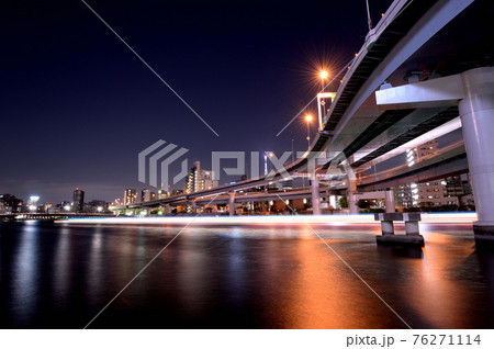両国ジャンクションの風景 夜景 76271114