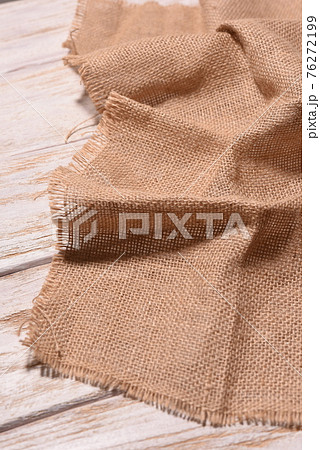 テーブルの背景　麻 76272199