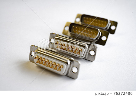 【電材】D-Subコネクタ【工業】 76272486