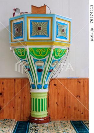 Interior of Mosque Orta Jame in Batumi, Georgia 76274215