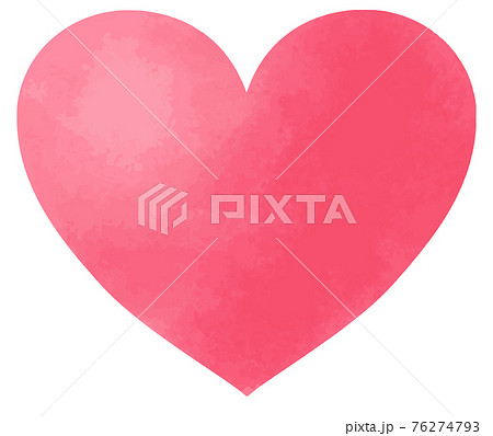水彩風 ハートの素材 イラストのイラスト素材 水彩風 ハートの素材 イラストのイラスト素材