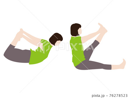 ヨガポーズ 76278523