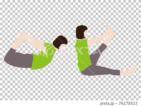 ヨガポーズ 76278523