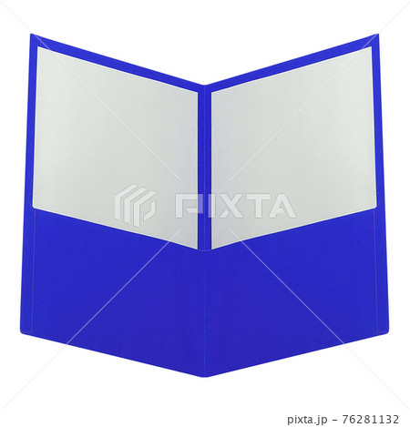 Square booklet isolated on white Square booklet isolated on white 76281132