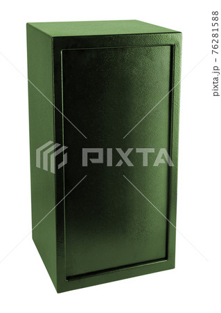 Security metal safe isolated Security metal safe isolated 76281588