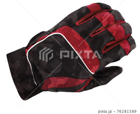 Skiing sport gloves isolated Skiing sport gloves isolated 76281589