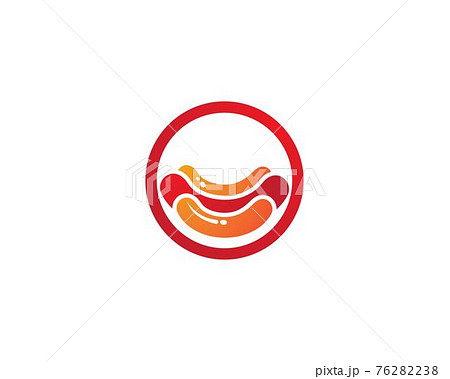Hot Dog logo vector 76282238