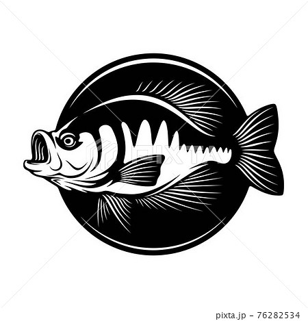 bass fish template