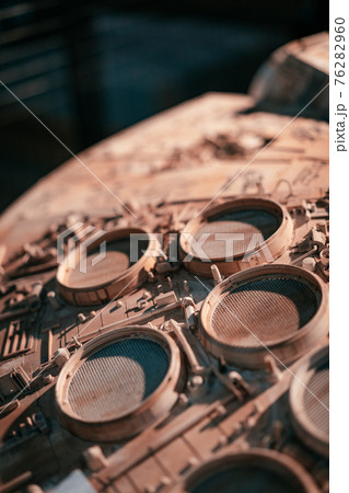 Kiev, Ukraine - June 2, 2019: Kiev Comic Con, the annual fandom festival in Kiev, Ukraine. Comic Con Festival. Cosplayers in costumes their favourite superheroes. Cosplay Marvel, Avengers, Anime, DC 76282960