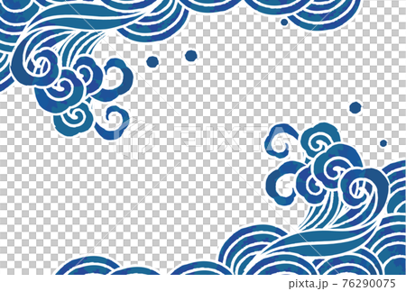 海浪矢量圖素材 76290075