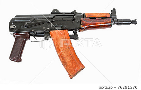 Modern Russian 5.45 mm AKS-74U assault rifleの写真素材 [76291570