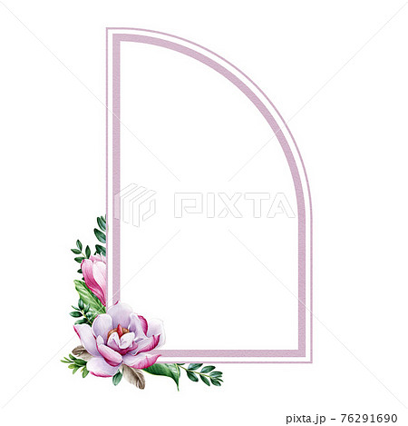 pink elegant frame png