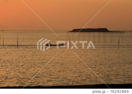 大牟田市　有明海　漁船、 76292869