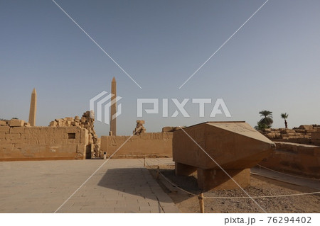 エジプトの古代遺跡、カルナック神殿(Temple of Karnak in Egypt) 76294402