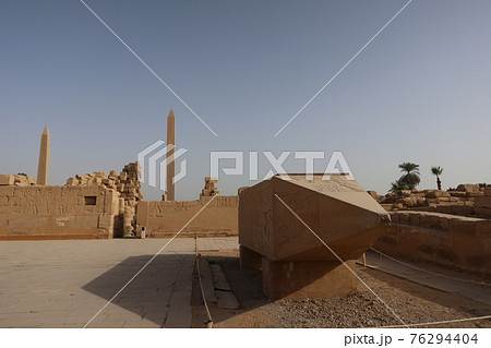 エジプトの古代遺跡、カルナック神殿(Temple of Karnak in Egypt) 76294404