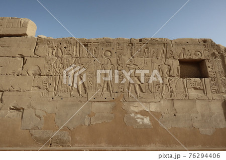 エジプトの古代遺跡、カルナック神殿(Temple of Karnak in Egypt) 76294406