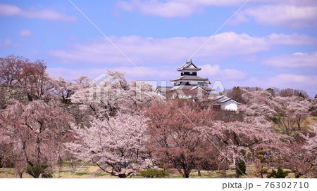 白河市 小峰城跡 三重櫓(城山公園) 白河市 小峰城跡 三重櫓(城山公園) 76302710