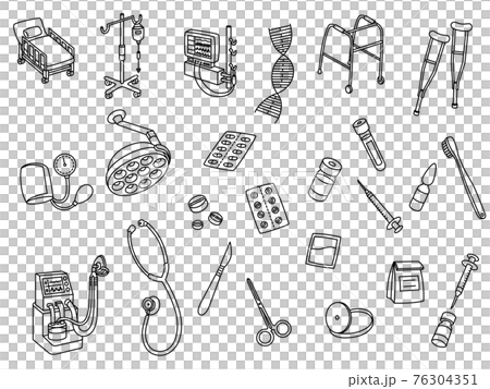 医療機器　医療器具　注射器　人工呼吸器　松葉杖　薬　ワクチン等 76304351