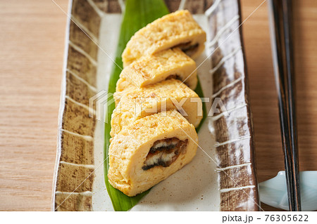 う巻き卵(うなぎ入り玉子焼き) う巻き卵(うなぎ入り玉子焼き) 76305622