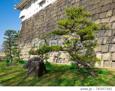 【大阪】大阪城の城壁 76307392