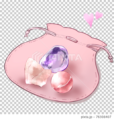Power stone and drawstring bag pink Power stone and drawstring bag pink 76308407