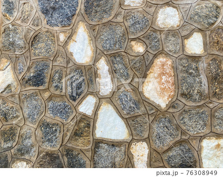 House stone wall as the background texture House stone wall as the background texture 76308949