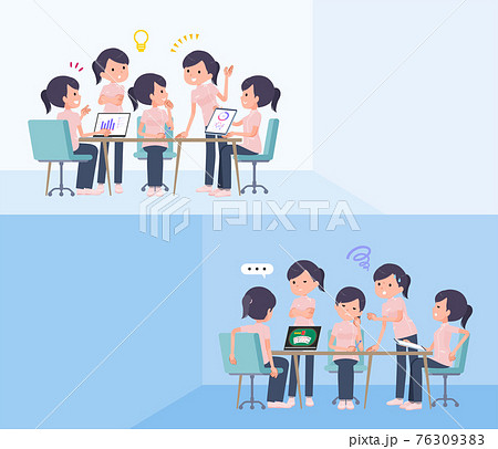 flat type medical staff 76309383