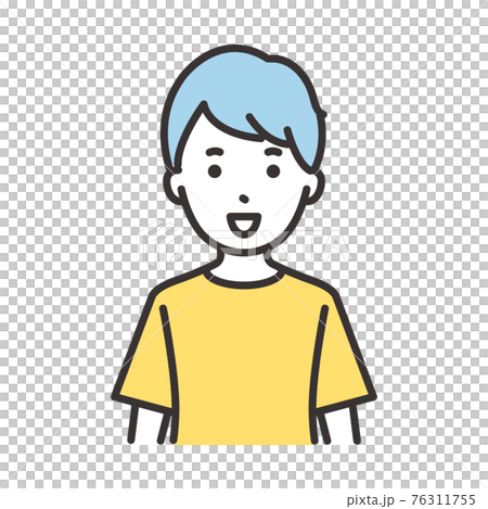 孩子們，男孩們，面部表情，微笑 76311755