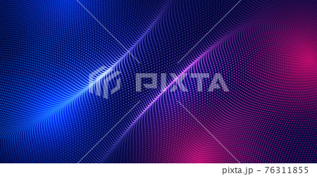 abstract particles background with light effect 76311855