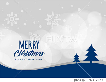 christmas winter snowflakes with tree on wavy background christmas winter snowflakes with tree on wavy background 76312644