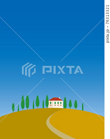 オルチャ渓谷　val　d'orcia　秋　トスカーナ　toscana 76313321