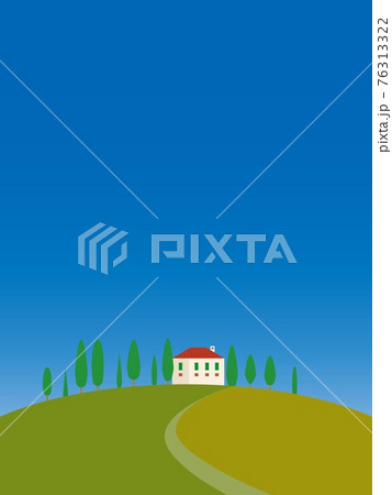 オルチャ渓谷 val d'orcia 秋 トスカーナ toscana オルチャ渓谷 val d'orcia 秋 トスカーナ toscana 76313322