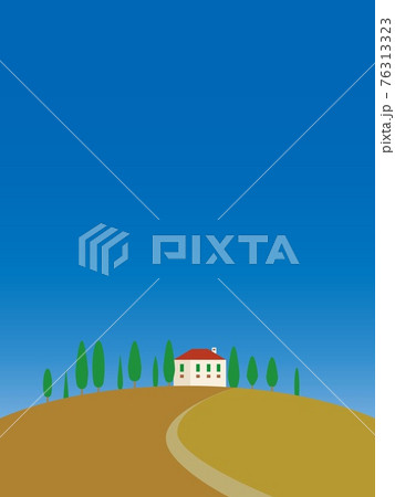 オルチャ渓谷 val d'orcia 秋 トスカーナ toscana オルチャ渓谷 val d'orcia 秋 トスカーナ toscana 76313323