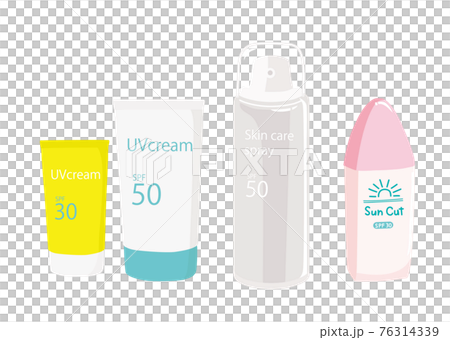 Sunscreen illustration 76314339