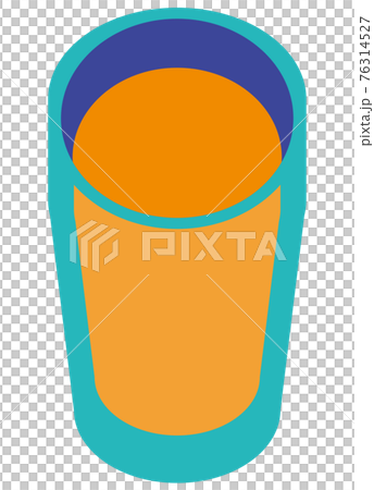 Orange juice into the glass Orange juice into the glass 76314527