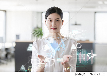 ビジネステクノロジーイメージ ビジネステクノロジーイメージ 76317156