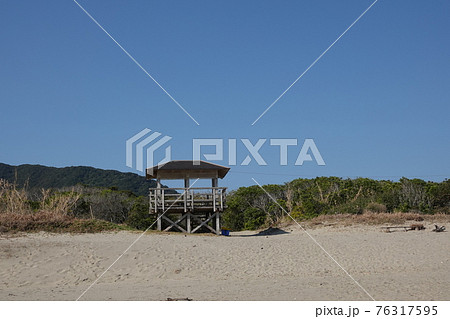大岐の浜の監視塔 76317595