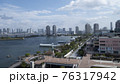 お台場春の夜明け 76317942