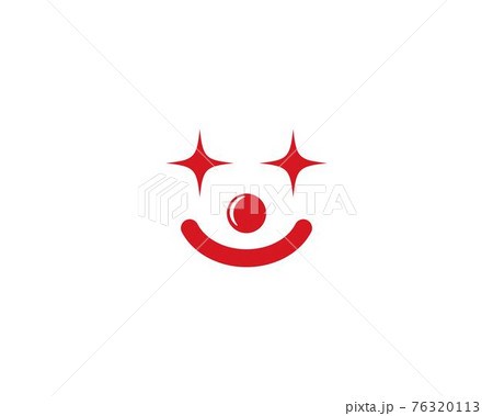 Clown logo template 76320113