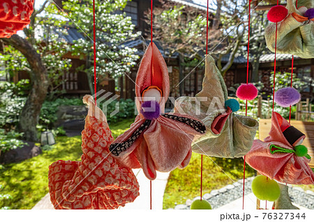 吊るし雛が飾られた、文化のみち百花百草〈愛知県名古屋市〉 吊るし雛が飾られた、文化のみち百花百草〈愛知県名古屋市〉 76327344