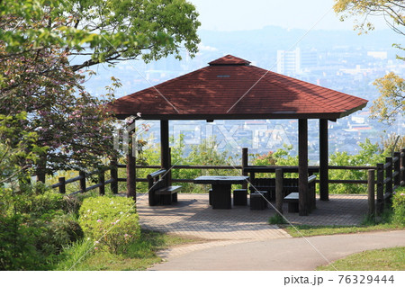 大牟田市 甘木山公園 展望台、 大牟田市 甘木山公園 展望台、 76329444