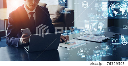 ビジネスとデータ ICT SaaS ビジネスとデータ ICT SaaS 76329503