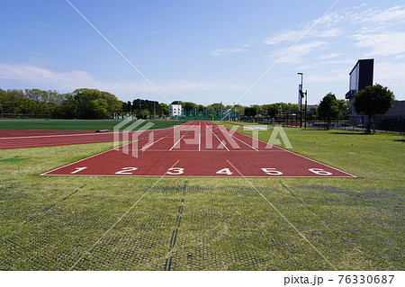 相模原麻溝公園 第2競技場 スタート・フィニッシュライン 相模原麻溝公園 第2競技場 スタート・フィニッシュライン 76330687